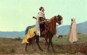 Gustave Boulanger An Arab Horseman